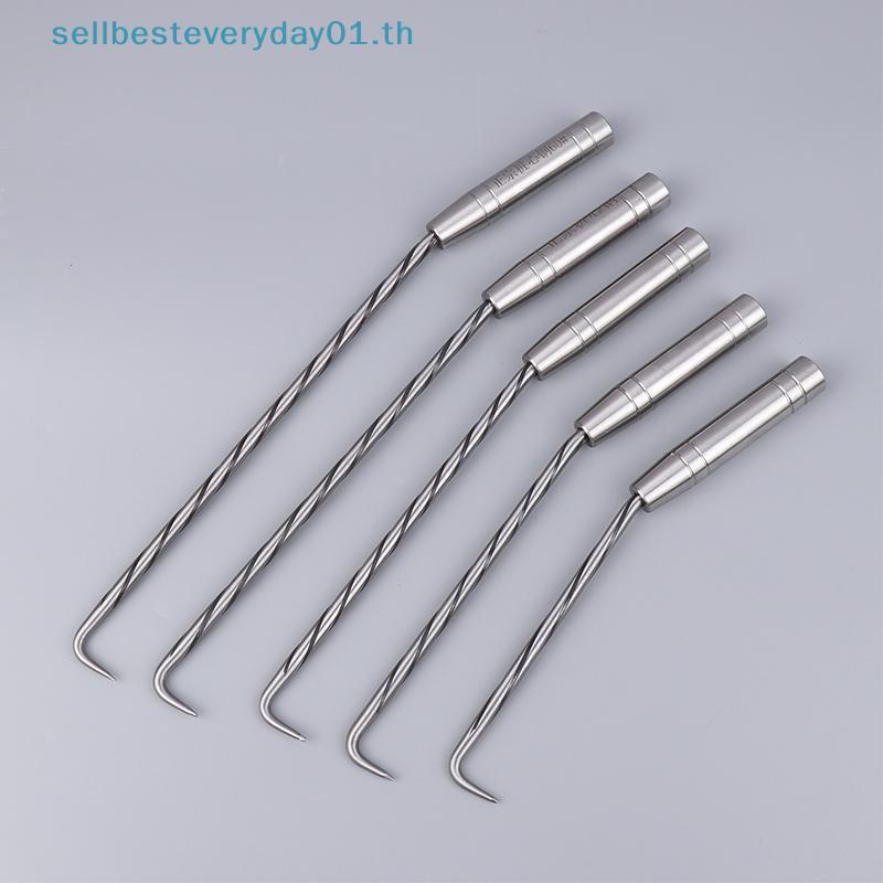 & Sellbest Construção Gancho Thread Vergalhão Tie Wire Twister Com De Aço Inoxidável Rotação Flexível Mão Encadernação B