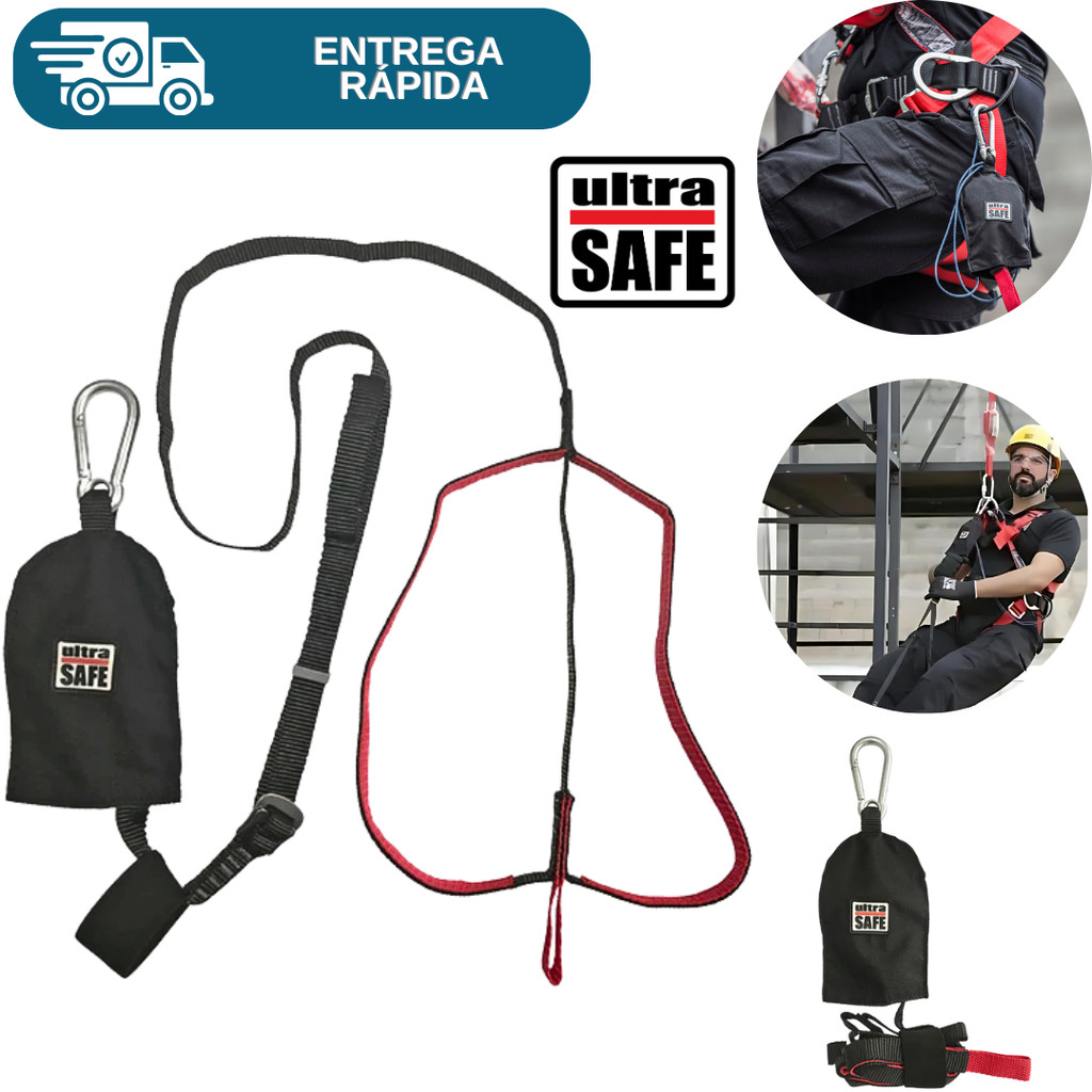 Selfie Sistema Anti Trauma Ultra Safe Risco De Queda Trabalho Em Altura Segurança Conforto Proteção