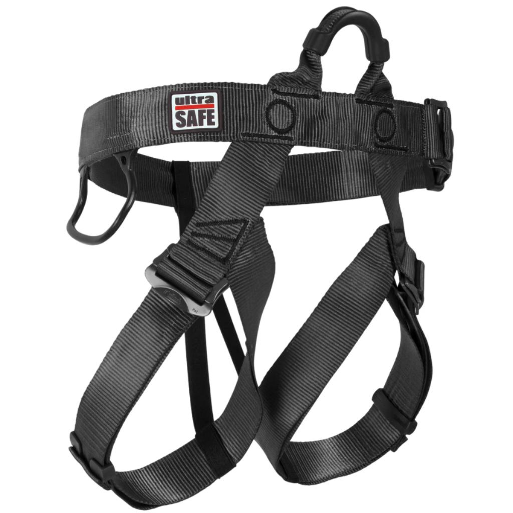 Cinto Cadeirinha Águia Inox Usc40002101pr Ultra Safe T1 Preta Epi Segurança Rapel Escalada Proteção