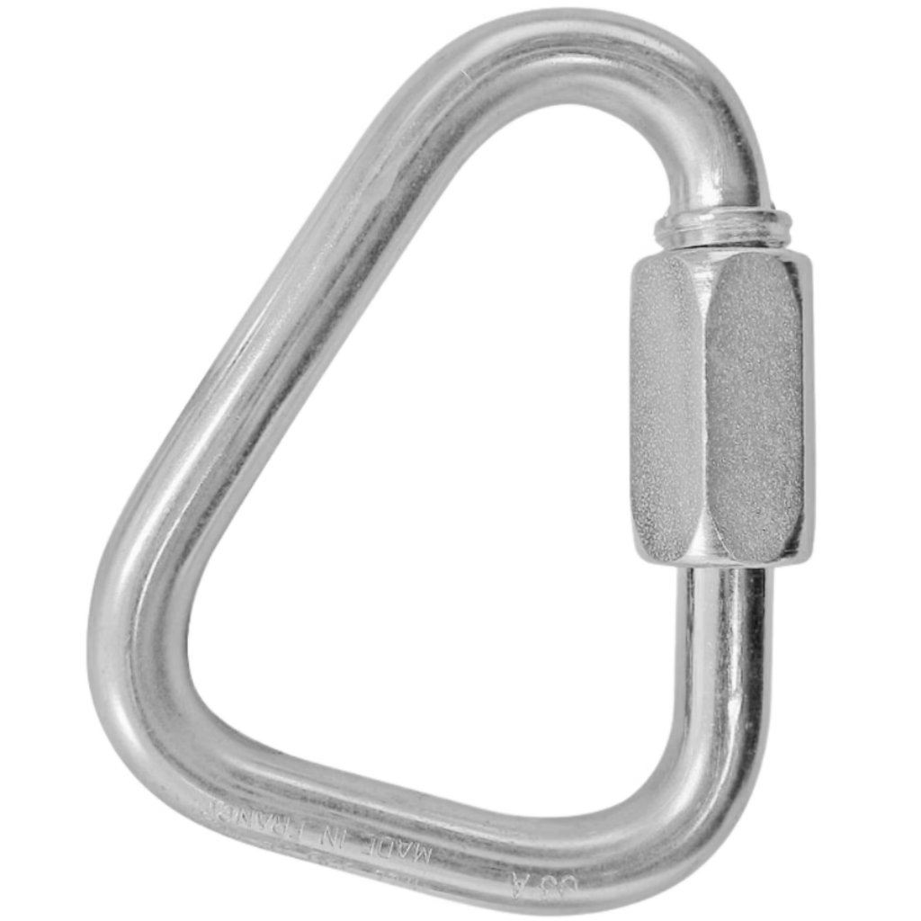 Malha Rápida Delta 8mm Usr003002 Aço Ultra Safe Mosquetão Delta Zincado Proteção Segurança Altura