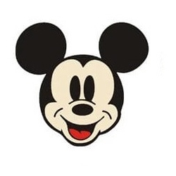 Adesivo Mouse Sorrindo Carro e Moto Modelo AD1099