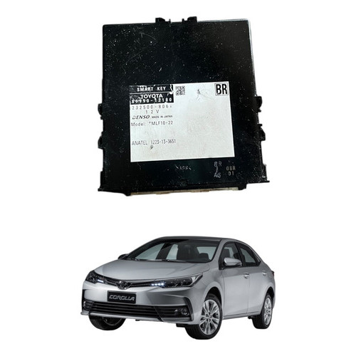 Módulo Smart Key Toyota Corolla Altis 2.0 16v 2015 À 2019 Preto