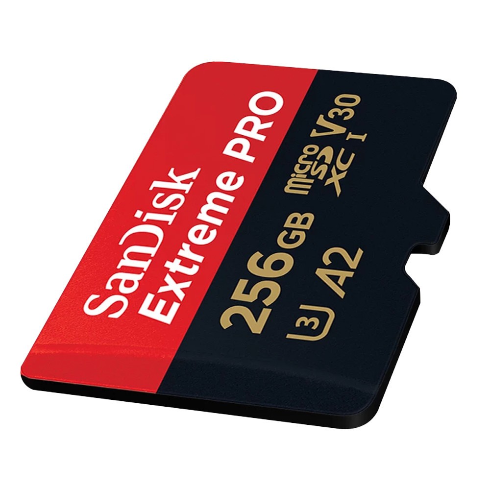 Cartão MicroSD SanDisk Extreme 256GB 4K UHD Original + Adaptador