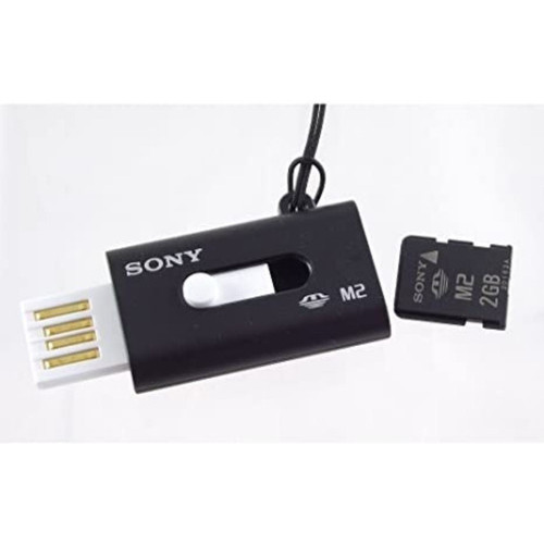 Cartão De Memoria Sony M2 2gb Com Adaptador Usb