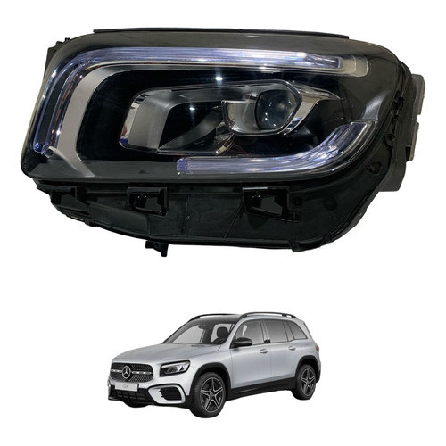 Farol Esquerdo Mercedes Benz Glb X247 2024 A 2025 Esquerdo/motorista