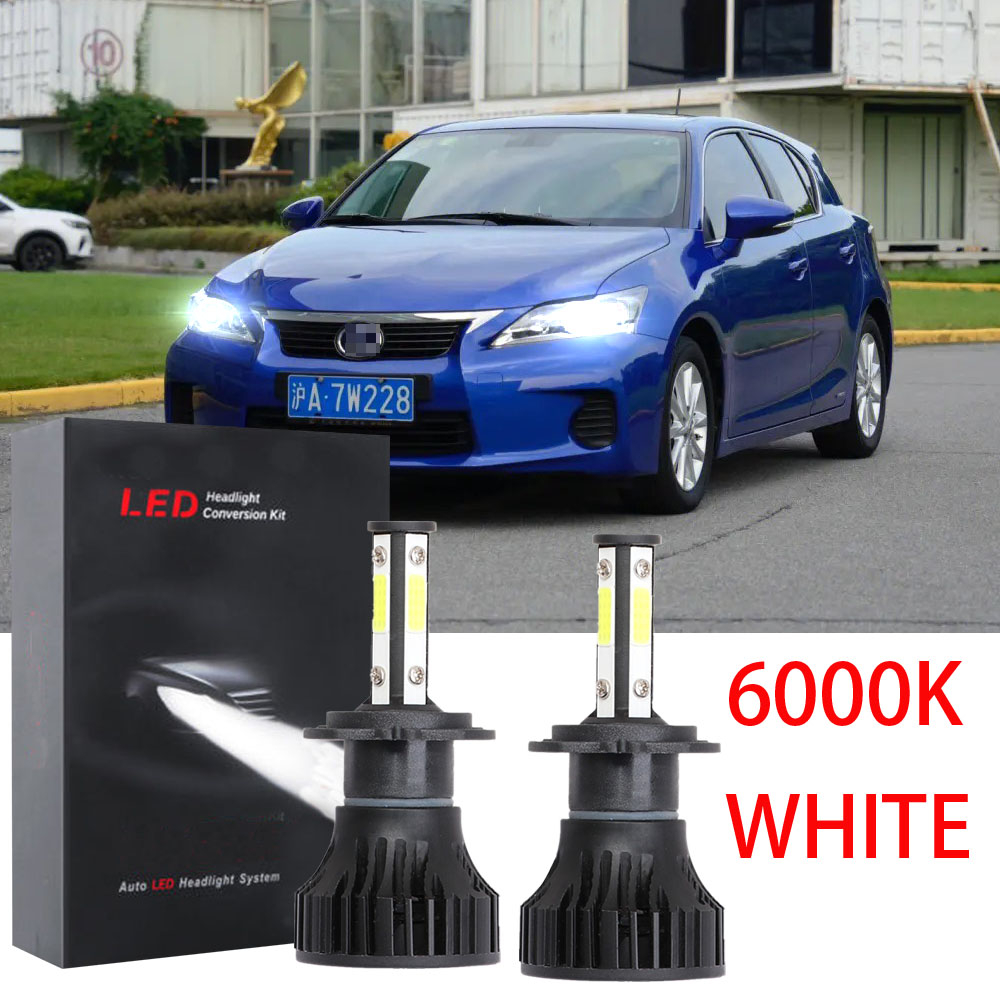 Para Lexus CT200H 2011-2015 (Lâmpada Principal) Cabeça Luz 2013 LED Farol 6000K Lâmpadas Kit Substituir Halogênio