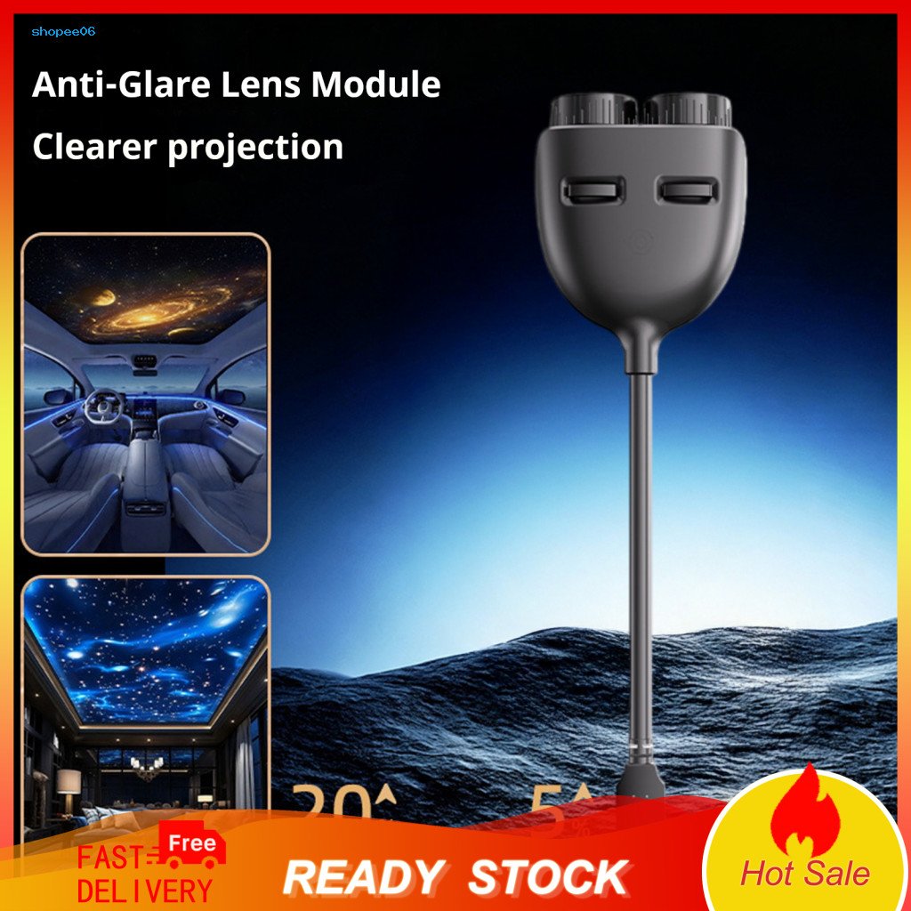 Usb Starlight Lamp for Auto Car Roof Star Projector Light Night Lights Starry Sky for Ambient Bedroom Party Home Decor E