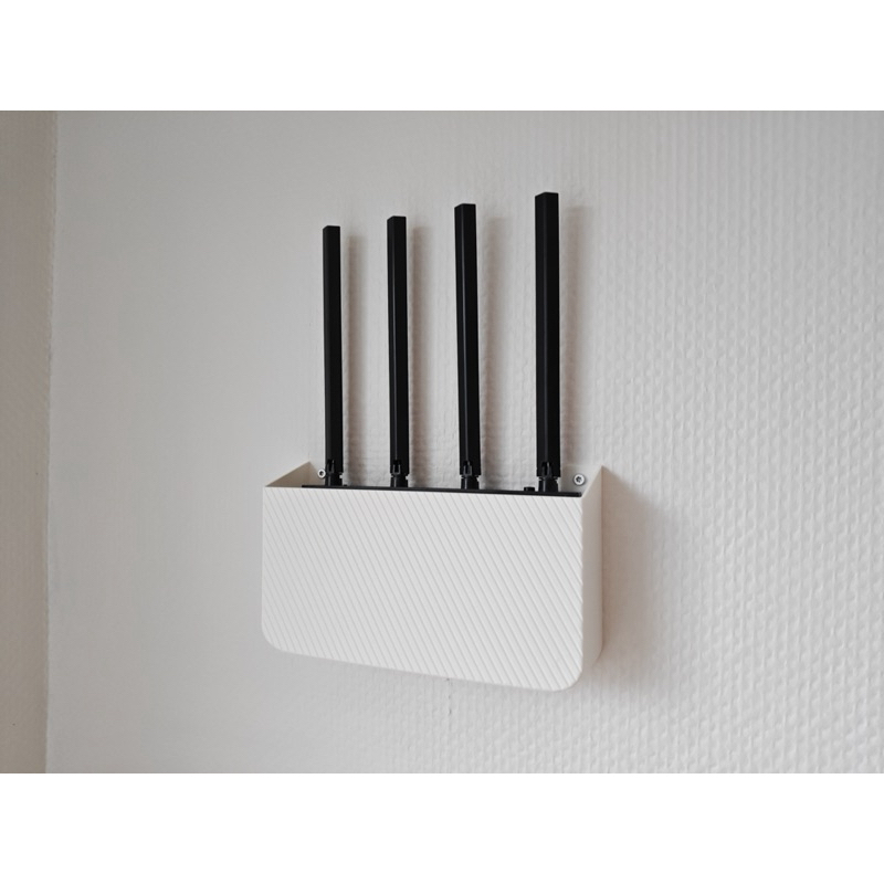 suporte vertical de parede para roteador wifi esconderijo caixa decorativa organizador elegante