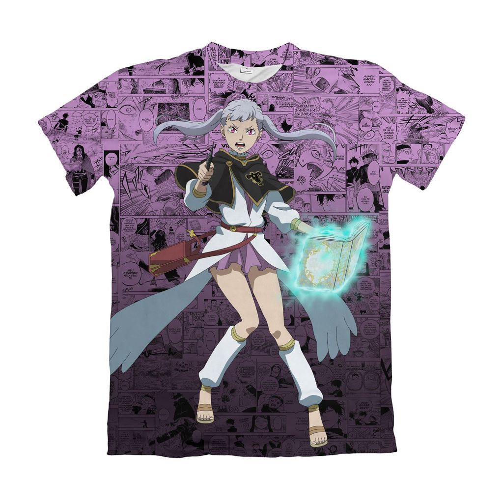 Camiseta Black Clover Mangá 10 Anime Dry Fit Masculina Feminina Unissex