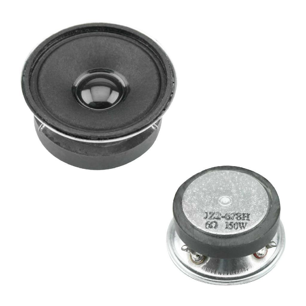 Tweeter 2 Pol 6R 15W Redondo Para Caixas De Som E Som Auto