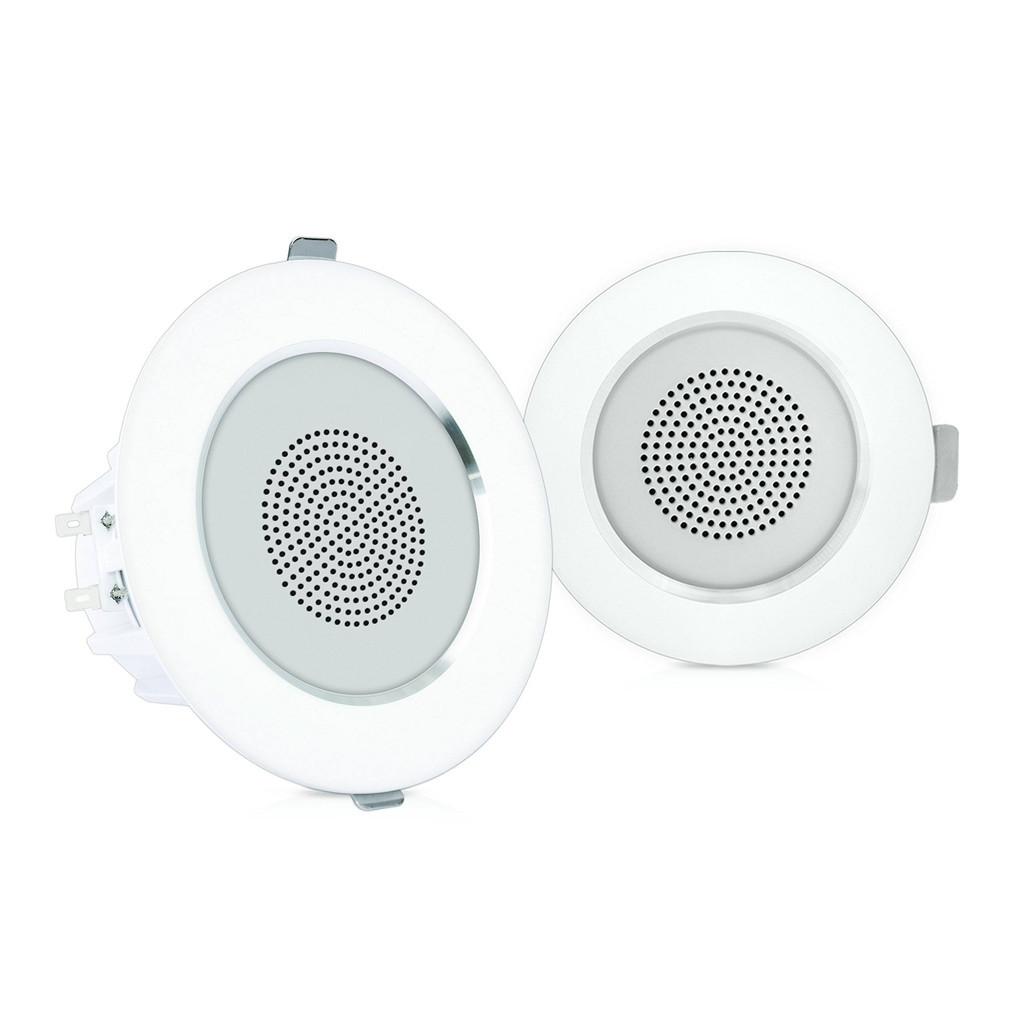 Alto Falante Com Luminária De Led Mcr3001 15w 76mm Par Luxo
