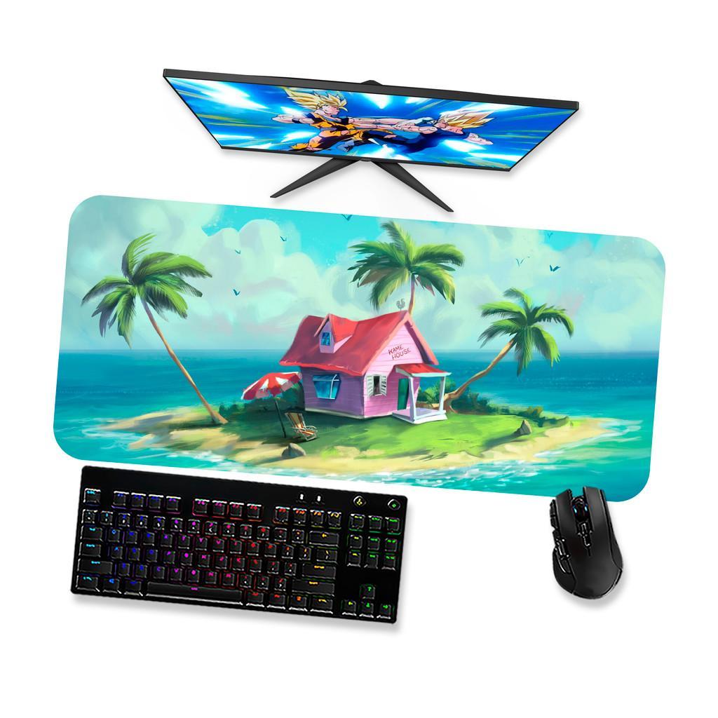 Mouse Pad  DRAGON BALL KAME HOUSE 2  Mousepad Gamer Grande 90x40 80x40 60x40 70x30 45x40