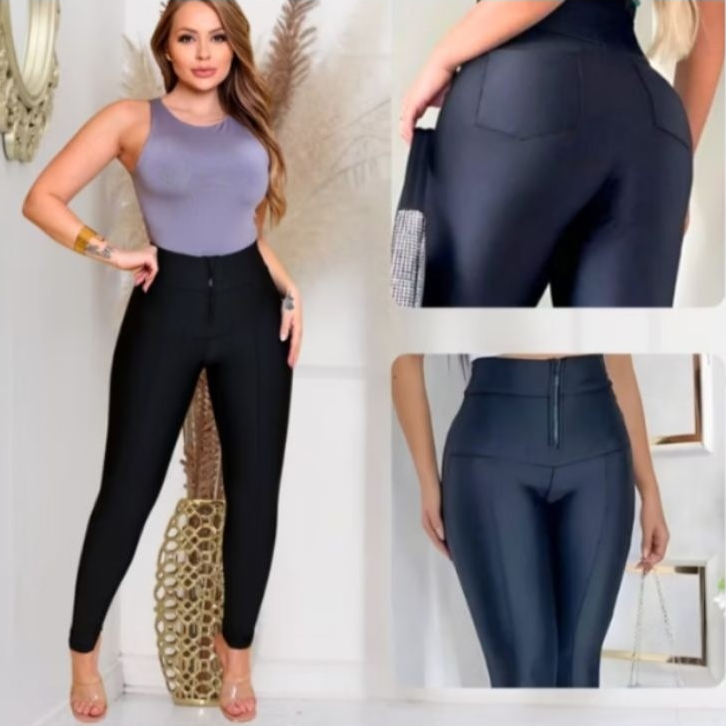 Calça Legging Super Power Lipo Feminina com bolsos traseiros!