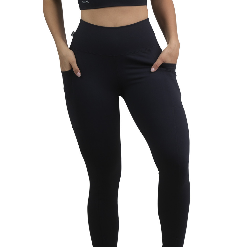 Legging Power CALÇA Supplex Cós Alto Bolso Celular 2026