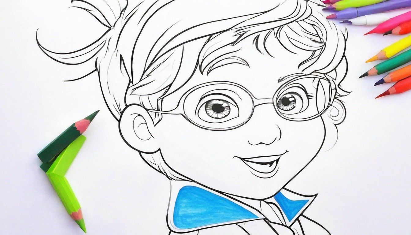 Dibujos Animados Para pintar