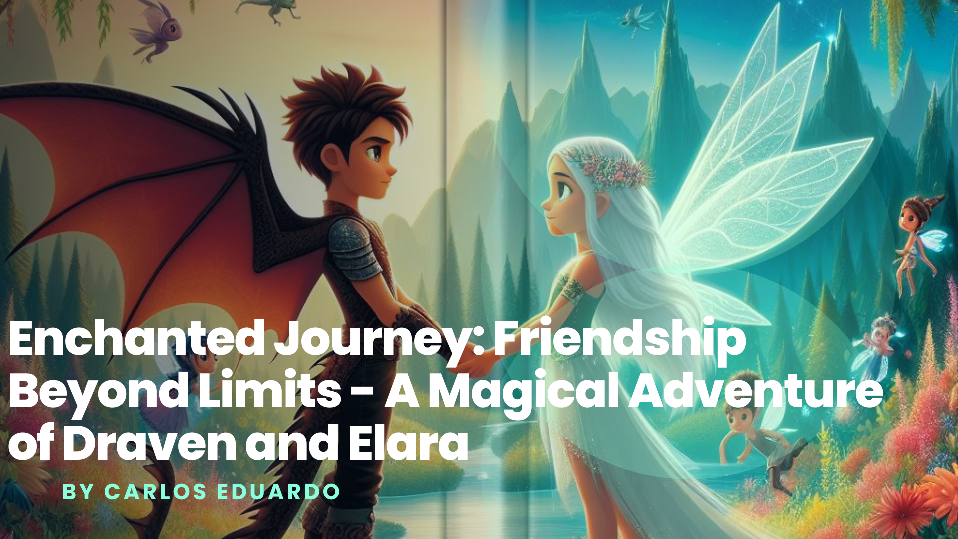 Land of Enchantments: The Saga of Draven and Elara - Children's Ebook