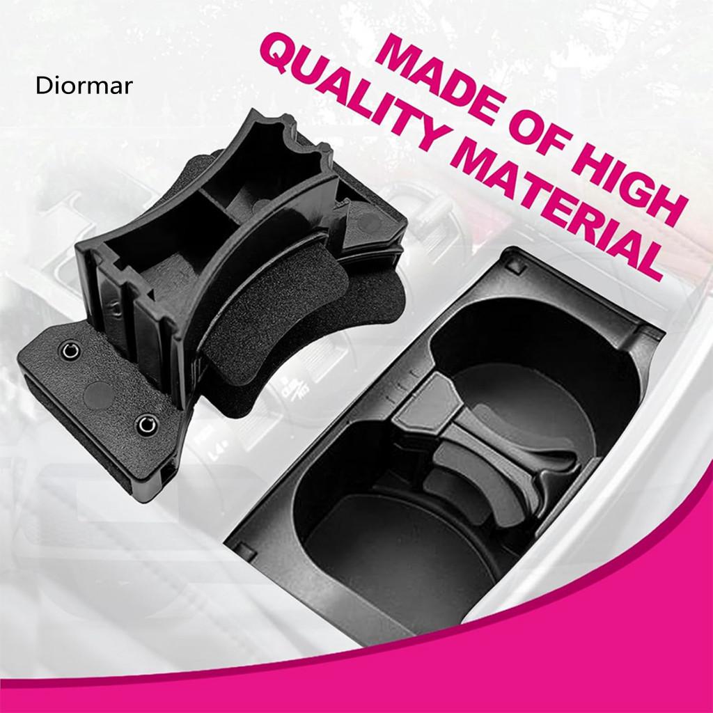 Heat Resistant Cup Holder Car Replacement Console Insert Divider for Lexus Gx470 2003-2009 Lx470 2000-2007 Lx570 2008-20