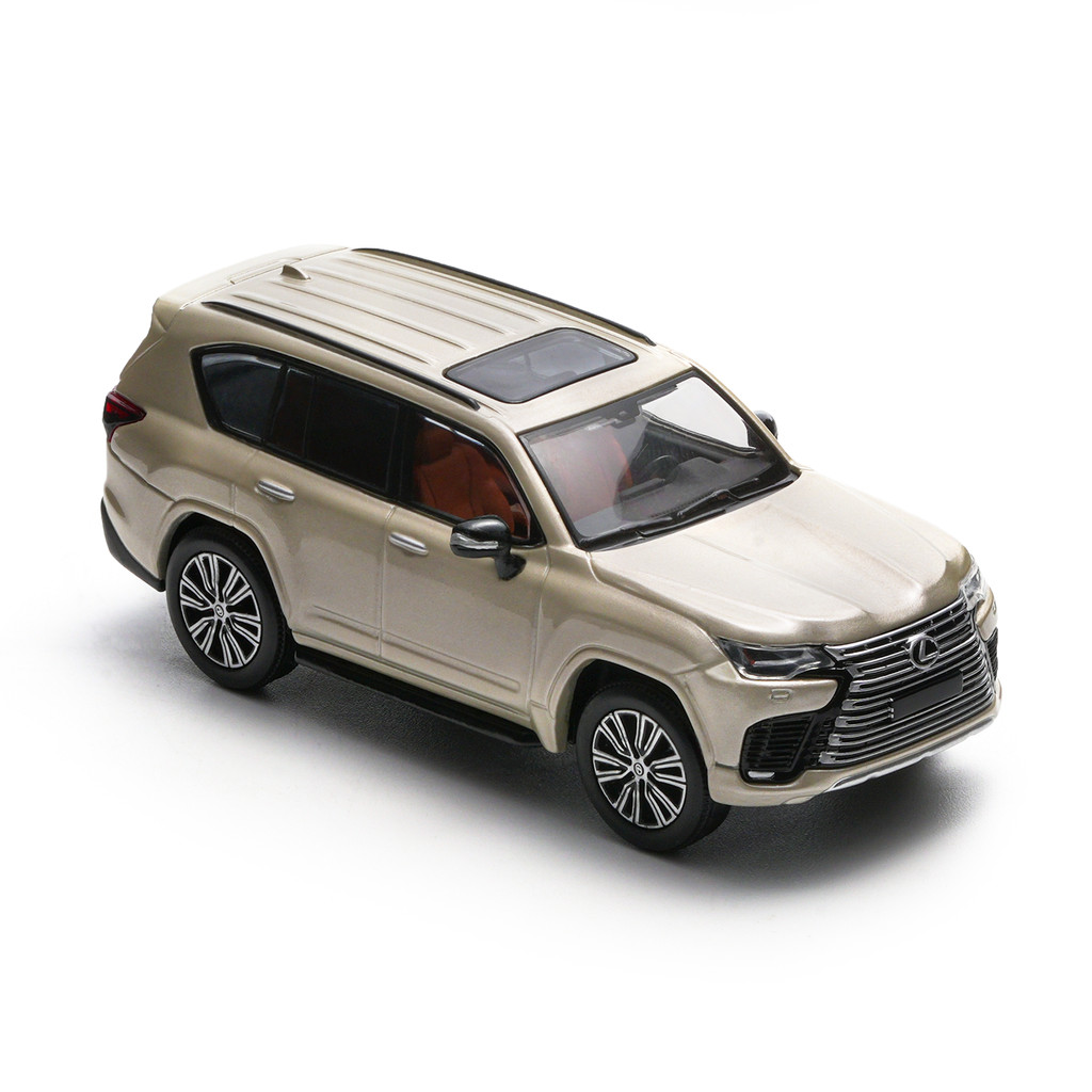 Maxdi 1/64 2022 Lexus LX570 Simulação Liga Modelo de Carro Carro de Metal em Escala Pequena