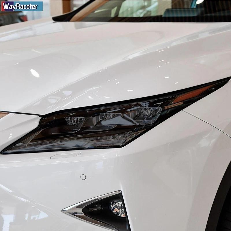 Película Protetora Para Farol De Carro , Luz Frontal , Adesivo TPU Preto Fumado Lexus ES NX CT GS IS LC LS RX LX570 RC U