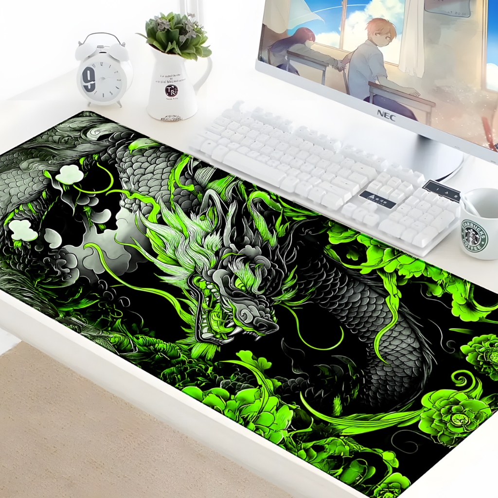 MousePad Game Speed Antiderrapante Com Borda Costurada Vários Tamanhos e Estampas