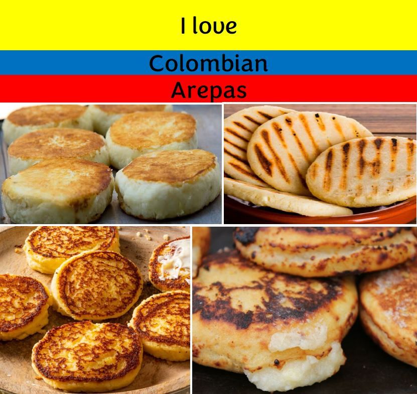 I LOVE COLOMBIAN AREPAS
