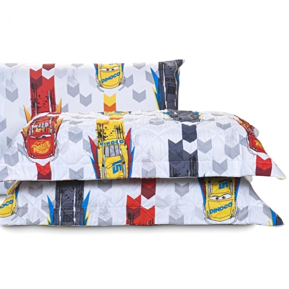 Porta Travesseiro 1 Peça 50 x 70 Infantil Personagens Linha Disney Tecido 100% Poliéster.