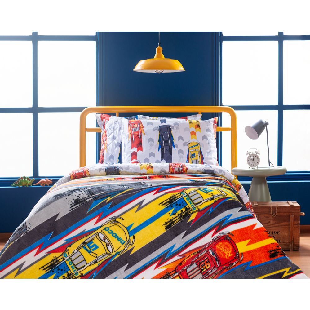 Jogo De Cama 3 Peças Solteiro Infantil Linha Disney Varias Estampas 100% Poliéster