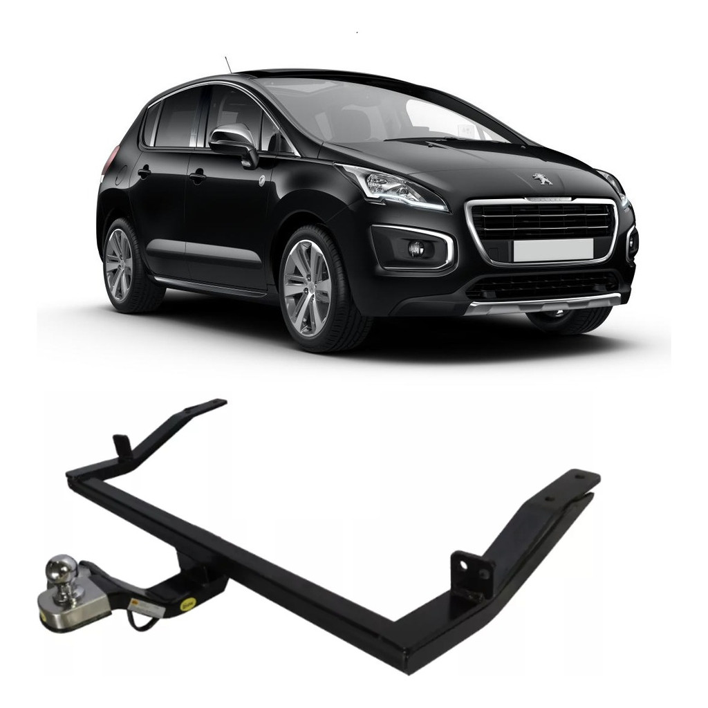 Engate Reboque Rabicho Fixo 700kg Peugeot 3008 2009 2010 11