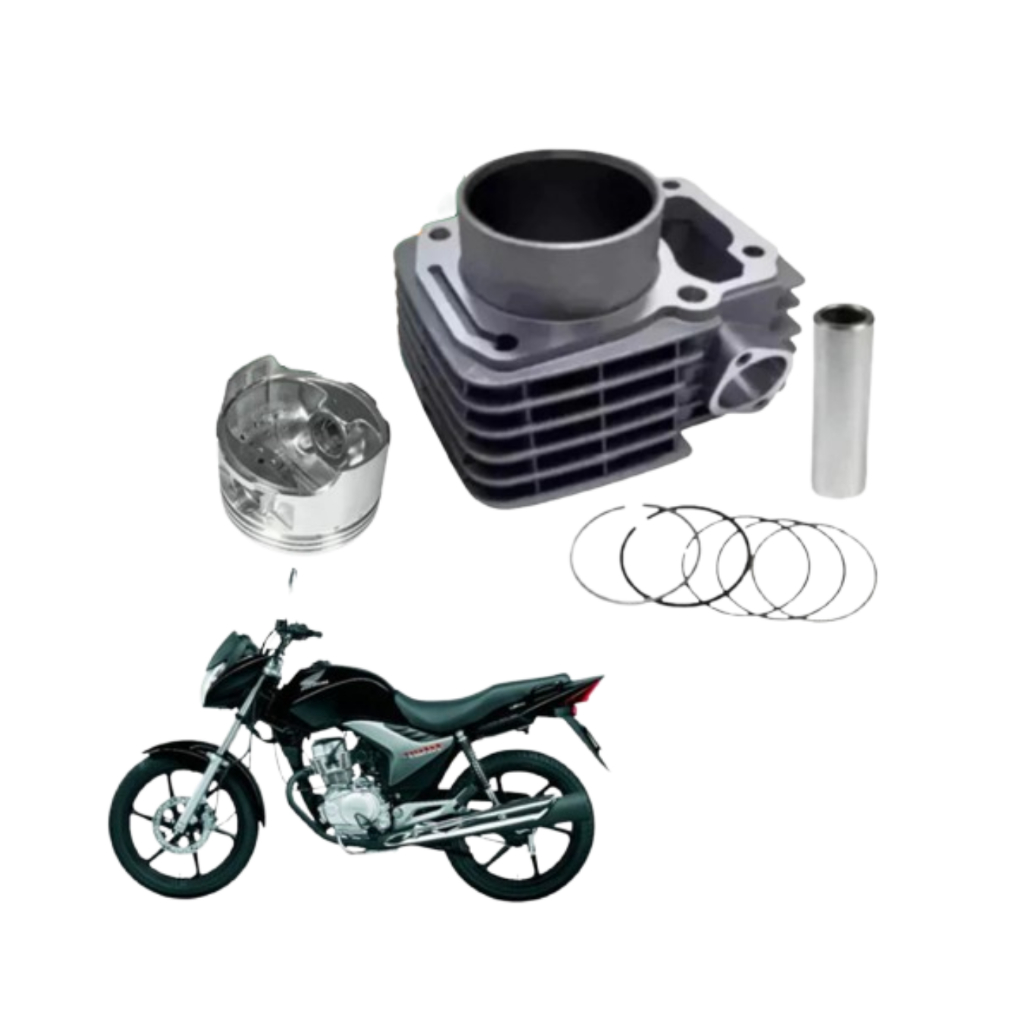 Kit Cilindro Motor Cg Fan Titan 150 2004 2005 2006 2007 2008 2009 2010 A 2015 Original