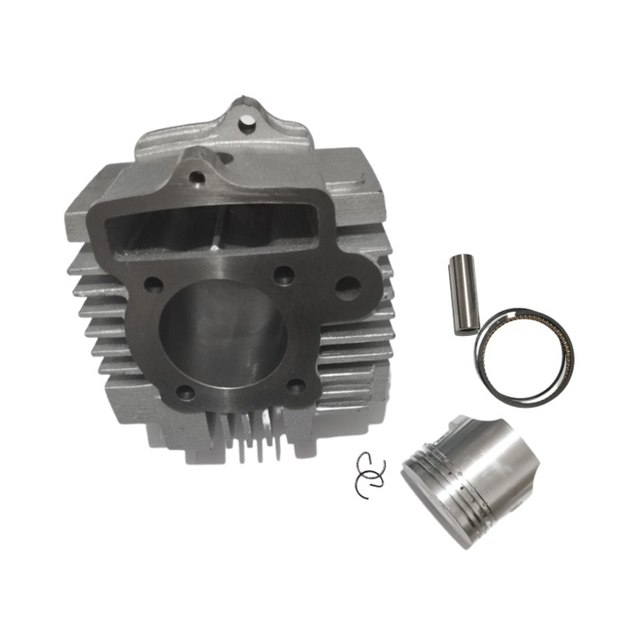 Cilindro Motor Kit (Pistao+Anel+Pino+Trava) Pop 100 Prata 2009-2015 (Smart Fox) 11200-df0-po01 41533