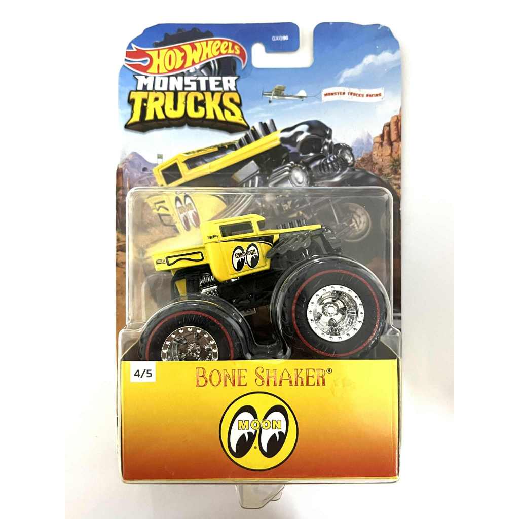 Hot Wheels - Bone Shaker - Moon Eyes - Monster Trucks