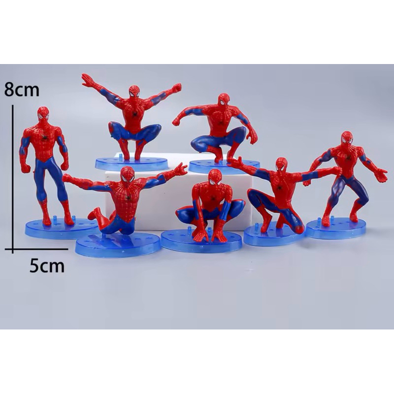 disney cartoon spiderman modelo de plástico