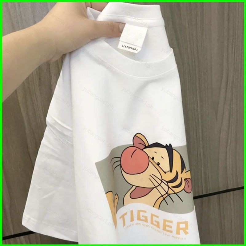 Camiseta Básica Disney Lotso Camiseta Snoopy TIGGR Cartoon Anime