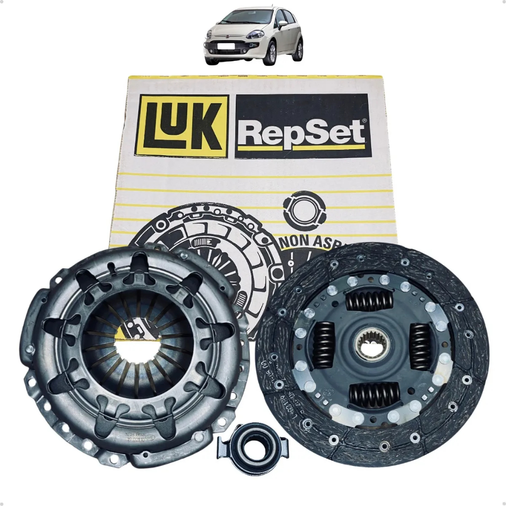 Kit Embreagem Punto 1.4 8v Flex 2007 2008 2009 2010 Ate 2017