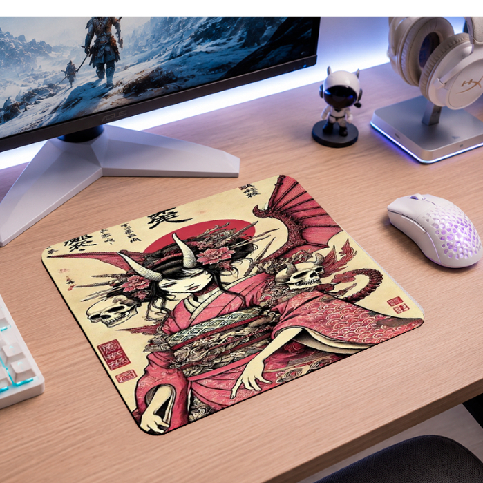 Mouse Pad Gamer Pequeno 30x20cm Desk Mat Gamer Computador Premium HD