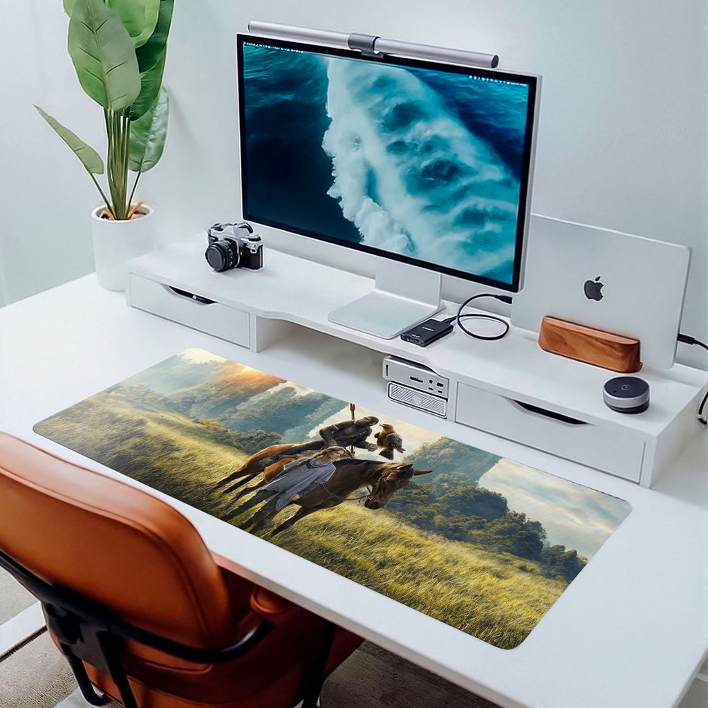 Mousepad Imaginários Filme Gamer Desk Mat Grande Antiderrapante Premium 80x30