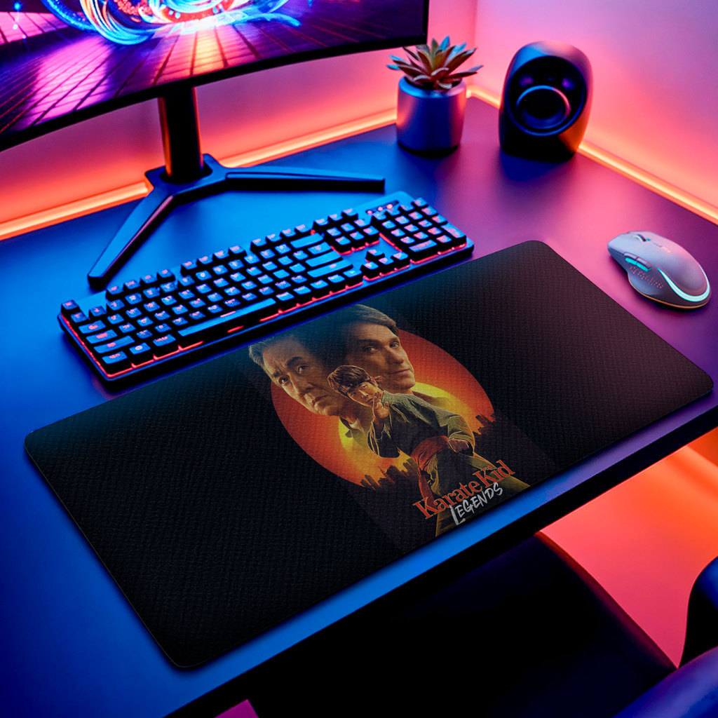 Mousepad Gamer Desk Mat Grande Antiderrapante Premium 80x30 Karate kid
