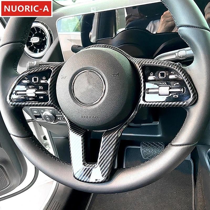 Quadro Do Volante Decoração Capa Guarnição Para Mercedes Benz Classe B GLB W247 X247 2020-2022 Estilo Carro Acessórios I