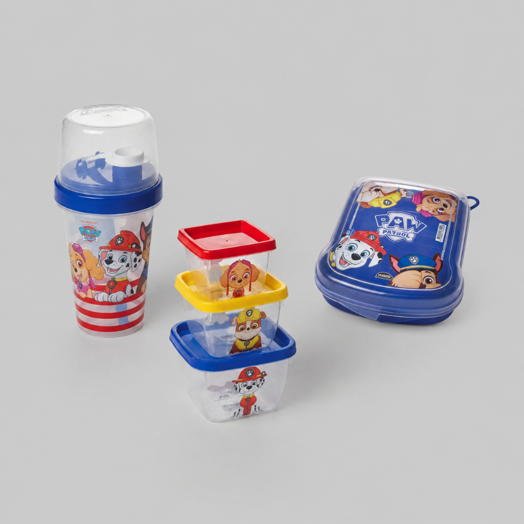 Kit Shakeira Sanduicheira E Pote Connect Patrulha Canina