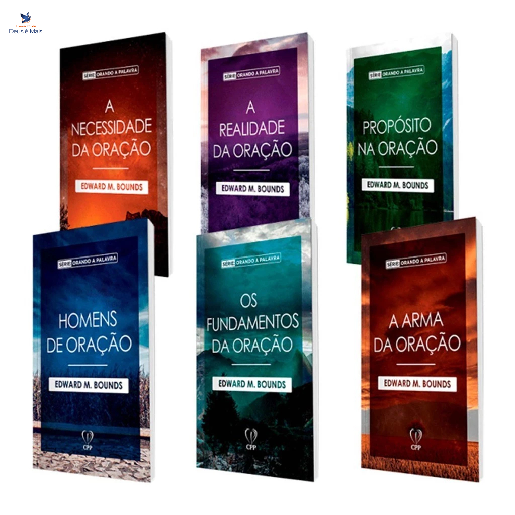 Box Livros Série Bounds Orando a Palavra  Capa Brochura