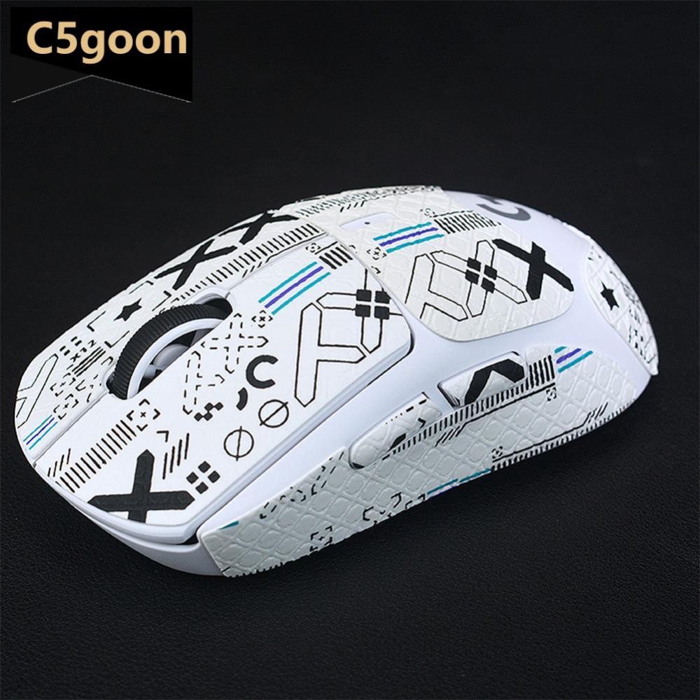 C5GOON Mouse Grip Tape Skate DIY Artesanal Adesivo Antiderrapante Pele De Lagarto Sugar Suor Para Logitech GPW 1 2 Sem F