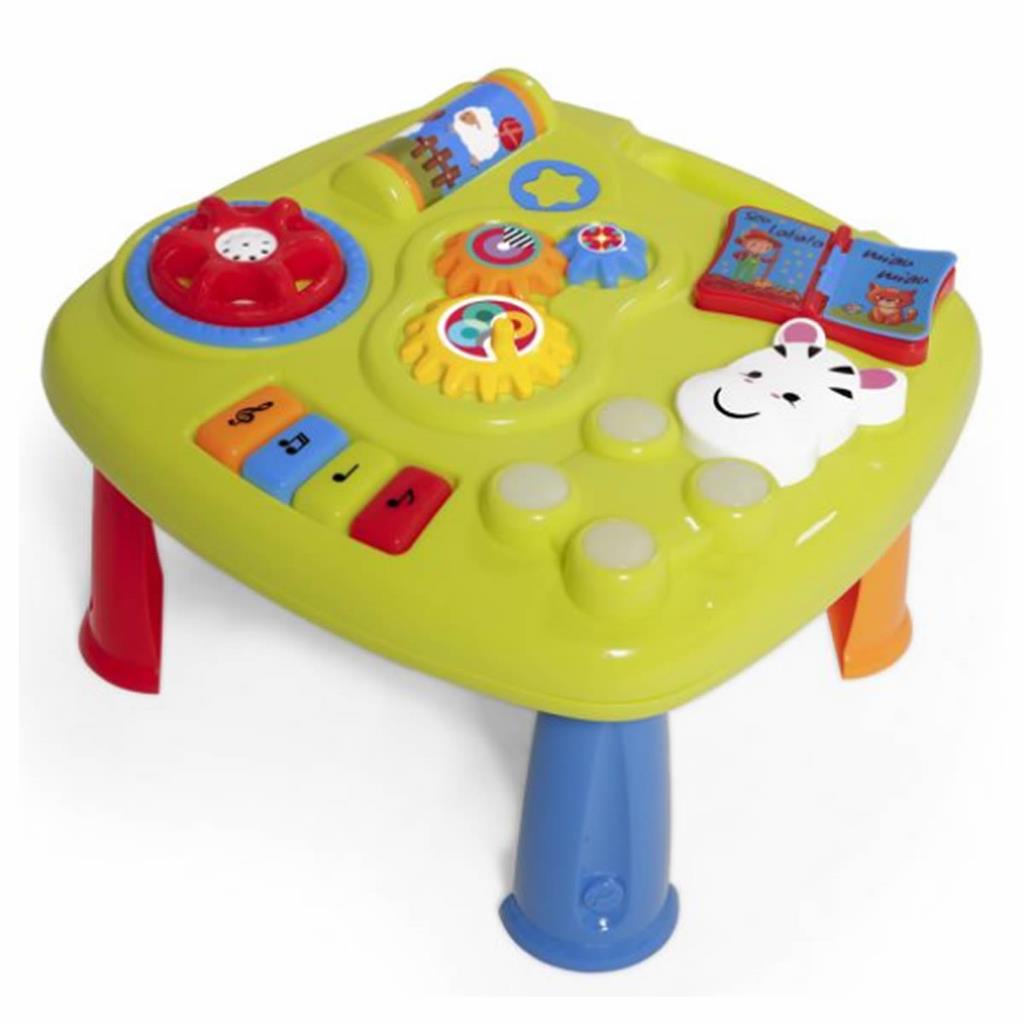 Mesa Mesinha Didatica Music Table Com Luz E Som Ta Te