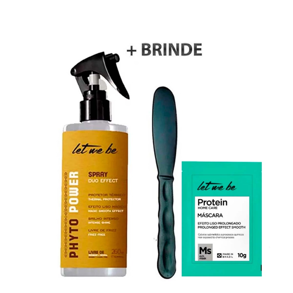 Spray Effect Let Me Be Liso Mágico Protetor Térmico 260ml