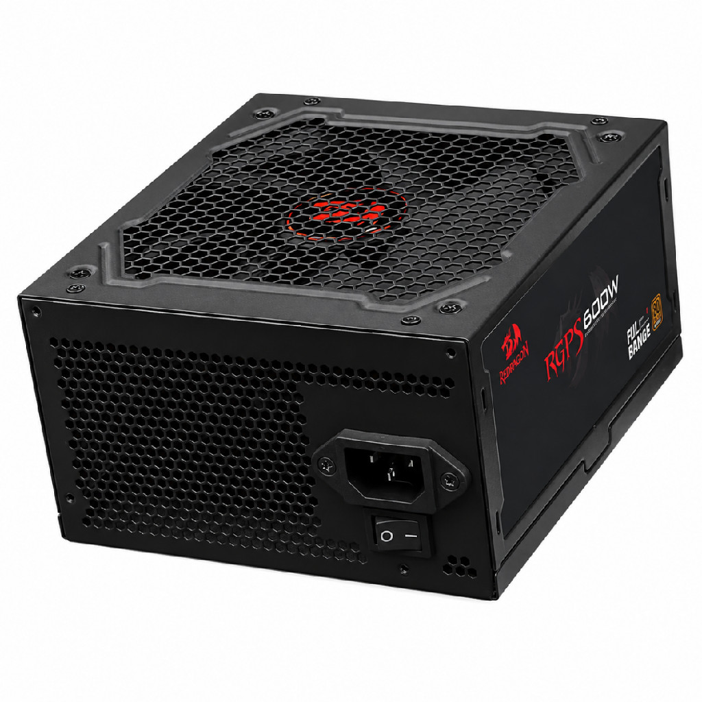 Fonte Gamer Redragon 600w 80 Plus Bronze Full Modular Bivolt