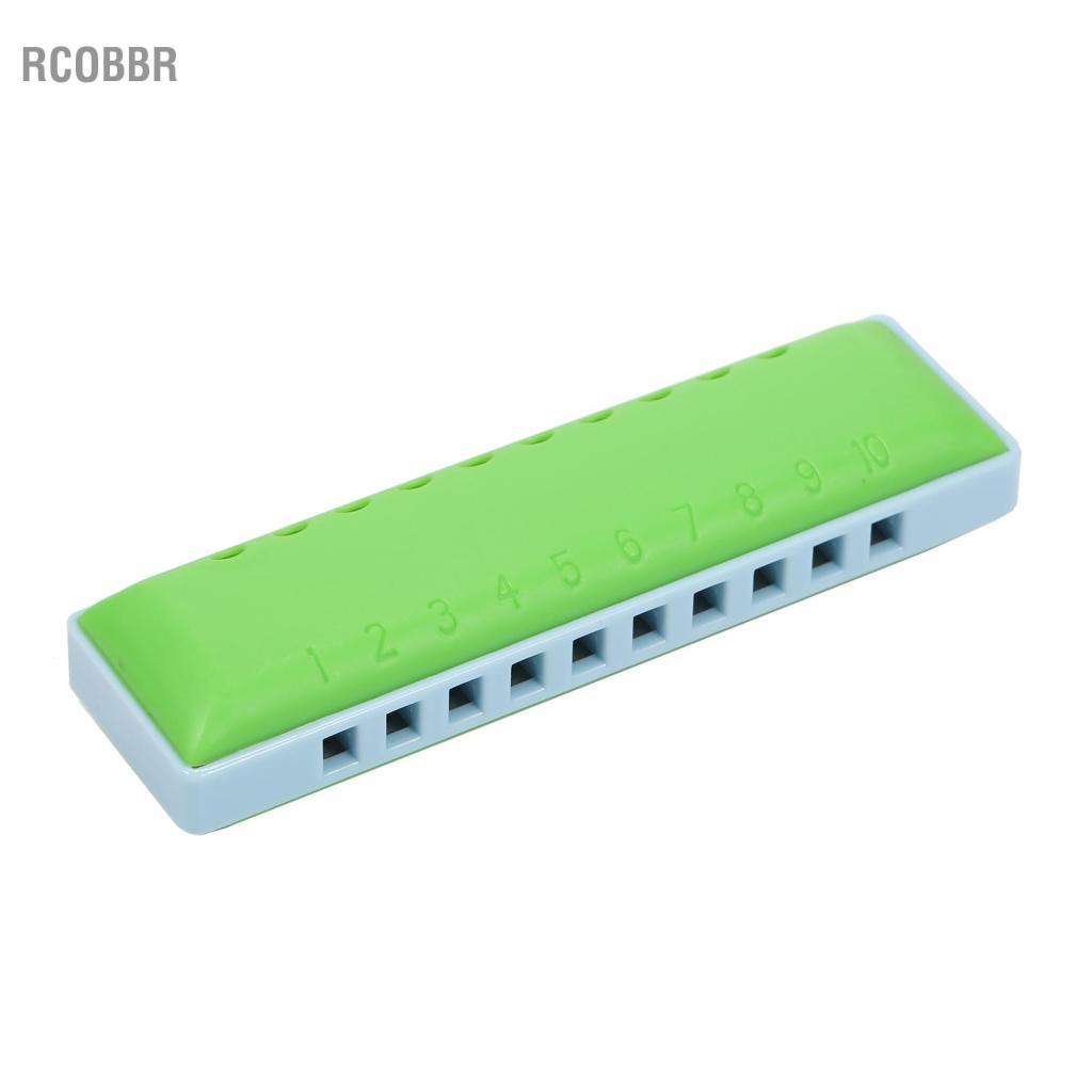 Rcobbr Fangzi Harmônica Diatônica Blues 10 Buracos Harpa Boca Órgão Resina Shell Adultos e Iniciantes