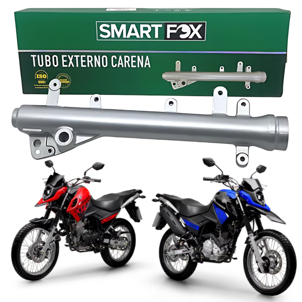 TUBO EXTERNO BENGALA TELESCOPIO SMART FOX XTZ 150 CROSSER 2019 2020 2021 2022 2023 2024