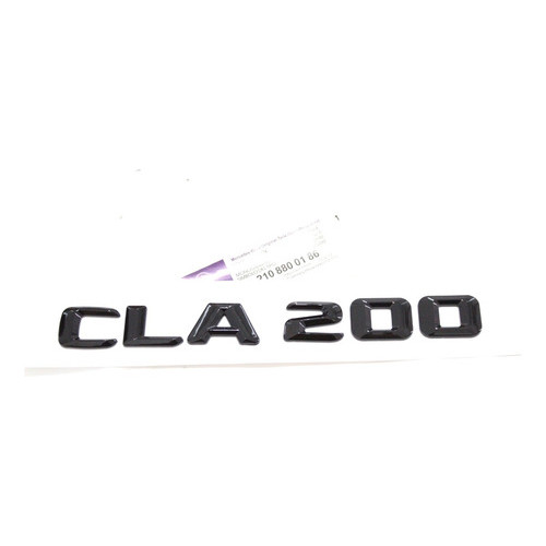 Emblema Mercedes Benz Original Cla200 A200 C200 Preto