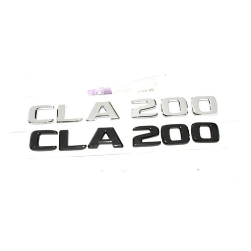Emblema Cla200 A200 C200 Mercedes Benz Original Cromado Pret