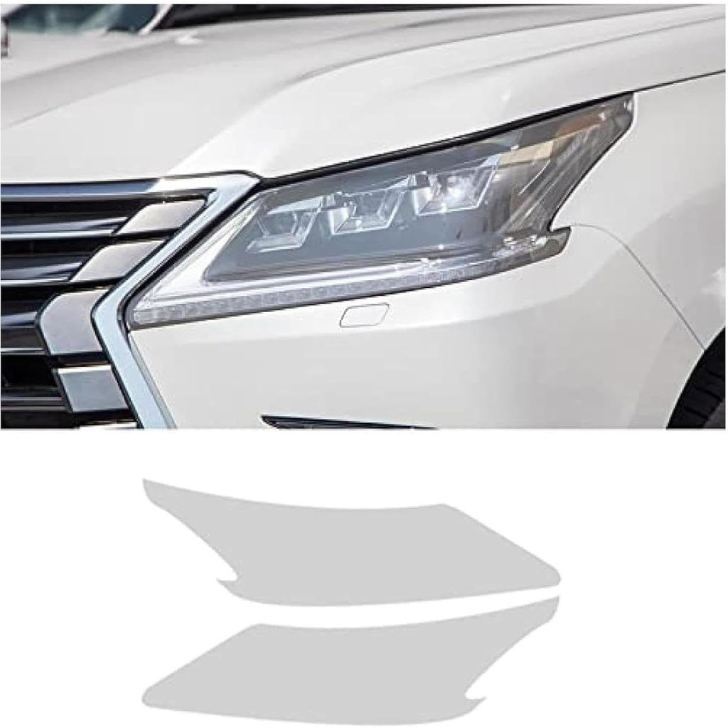 Película Protetora Para Farol De Carro , Lx570 2016-2020 , Filme Adesivo De Proteção Dianteiro Luzes Anti-Arranhões , Nã