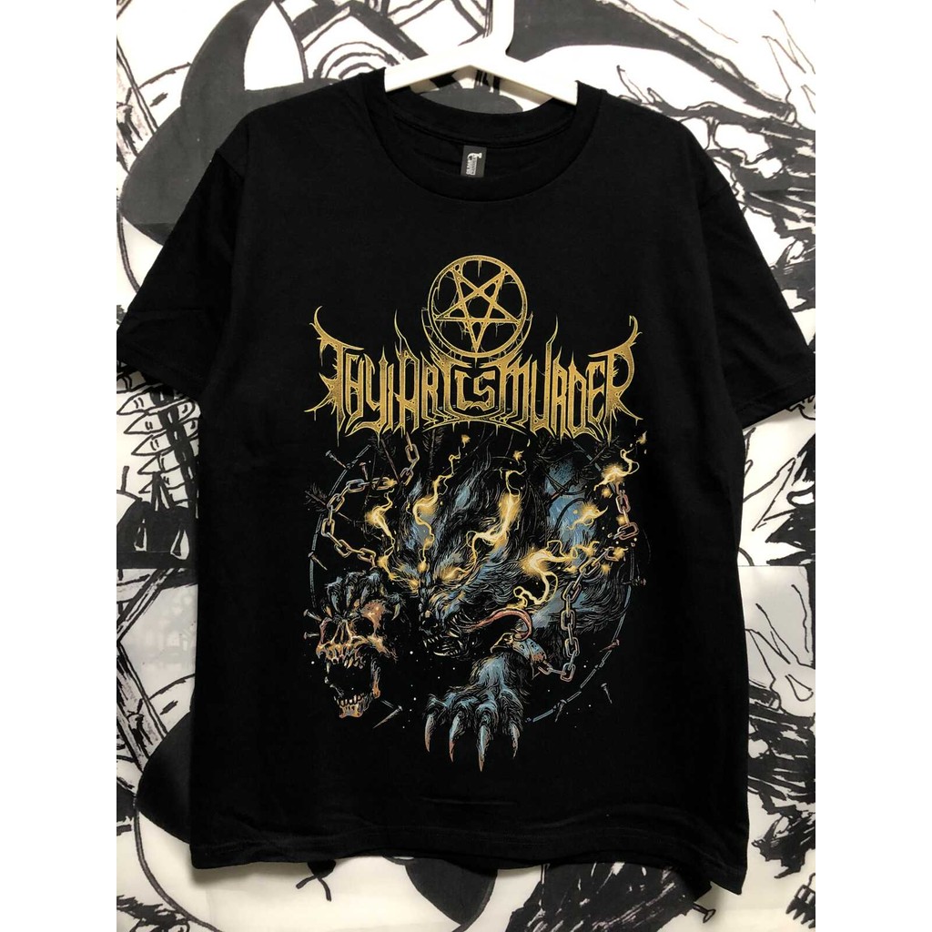 Music.Soul Camiseta Unissex Thy Art Is Murder Deathcore Austrália Fãs 100% Algodão